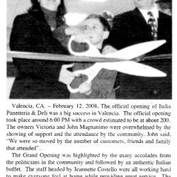 Italia Opens in Valencia