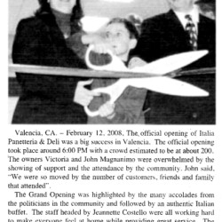 Italia Opens in Valencia